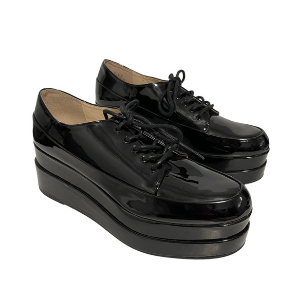 Jessica Simpson | Shoes | Jessica Simpson Espira Womens Patent Platform Oxford Shoes | Poshmark